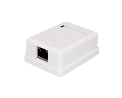 [Монтажное оборудование] Bion Внешняя сетевая розетка BXP-ENS-C5E-1P-1 RJ-45 cat. 5e, 1 порт, 110&Krone