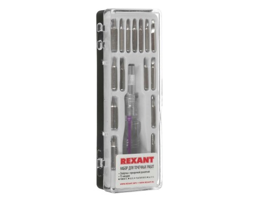 [Отвертки] Rexant (12-4704) Набор отверток для точечных работ 16 предметов 