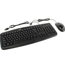 Клавиатура + мышь Genius Smart KM-200 {комплект, черный, USB} [31330003402/31330003416]
