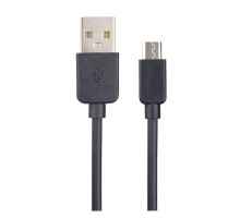 PERFEO Кабель USB2.0 A вилка - Micro USB вилка, черный, длина 1 м., бокс (U4006)
