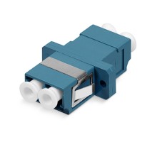 Cabeus DLC-DLC-SM Проходной соединитель LC-LC duplex, SM(для одномодового кабеля), корпус пластмассовый (SC Adapter Simplex dimension)