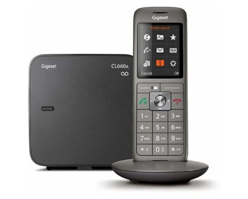 [Телефон] Gigaset [S30852-H2824-S321] CL660A SYS RUS,  черный