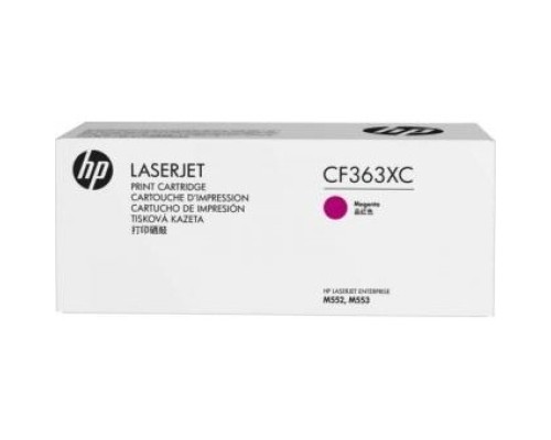 [Расходные материалы] HP Картридж CF363XC 508X лазерный пурпурный увеличенной емкости (9500 стр) (белая коробка)