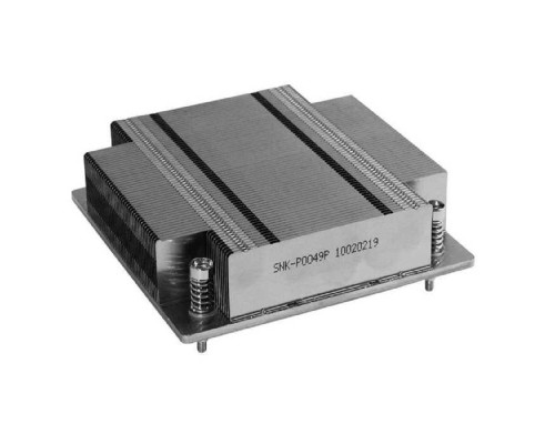 [Опция к серверу] Supermicro SNK-P0049P Кулер 1U Passive Enhanced Performance CPU Heat Sink for Intel Socket H Series Processors