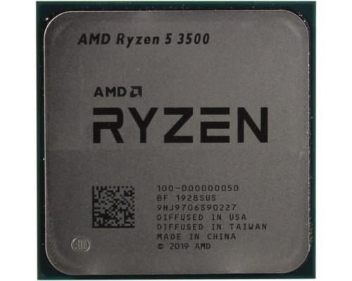 [Процессор] CPU AMD Ryzen 5 3500 OEM (100-000000050) {3.6GHz up to 4.1GHz Without Graphics AM4}