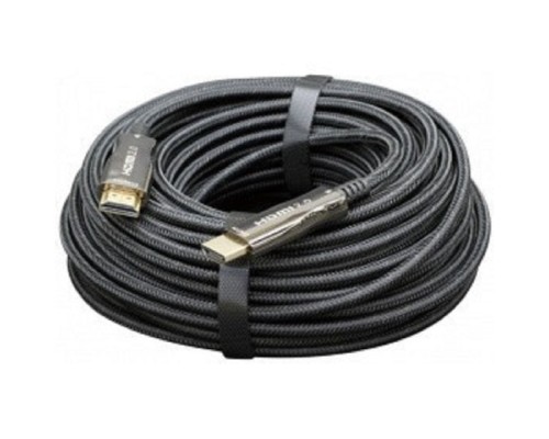 [кабели] Активный оптический кабель HDMI Cablexpert, 50м, v2.0, 19M/19M, AOC Premium Series, позол.разъемы, экран, коробка (CCBP-HDMI-AOC-50M)