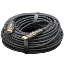 Активный оптический кабель HDMI Cablexpert, 100м, v2.0, 19M/19M, AOC Premium Series, позол.разъемы, экран, коробка (CCBP-HDMI-AOC-100M)