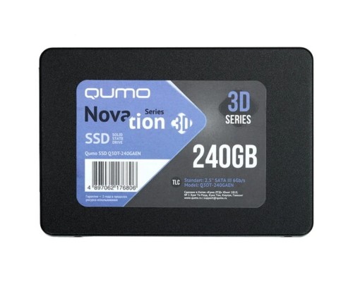 [накопитель] QUMO SSD 240GB QM Novation Q3DT-240GAEN {SATA3.0}