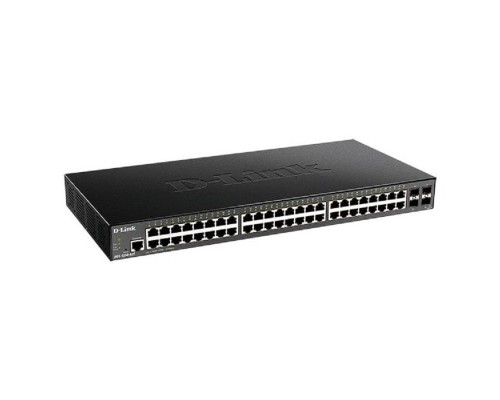 [Сетевое оборудование] D-Link DGS-1250-52X/A1A  Управляемый L2 коммутатор c 48 портами 10/100/1000Base-T и 4 портами 10GBase-X SFP+