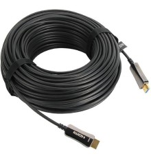 VCOM D3742A-40M Активный оптический кабель HDMI 19M/M,ver. 2.0, 4K@60 Hz 40m VCOM <D3742A-40M>