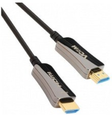 VCOM D3742A-20M Активный оптический кабель HDMI 19M/M,ver. 2.0, 4K@60 Hz 20m VCOM <D3742A-20M>