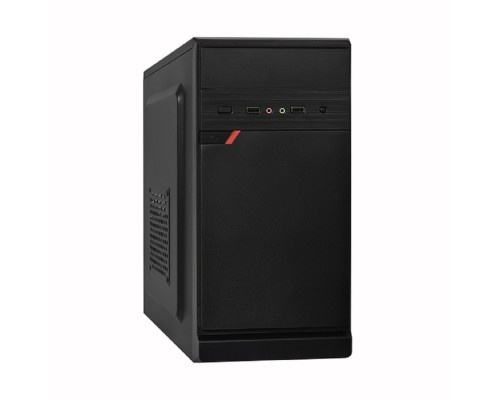 [Корпуса] Exegate EX283059RUS Корпус Minitower ExeGate BAA-106 Black, mATX, <AAA450, 80mm>, 2*USB, Audio