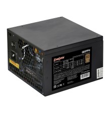Exegate EX280578RUS-OEM Блок питания 600W Exegate 600PPH-OEM, 80+Bronze, ATX, black, APFC, 12cm, 24p, (4+4)p, 5*SATA, 3*IDE