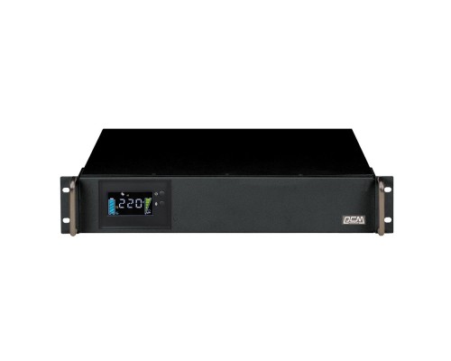 [ИБП] PowerCom King Pro RM KIN-3000AP LCD (3U) ИБП {Line-Interactive, 3000VA/2400W, Rack, 6х С13, Serial+USB, SmartSlot, RS-232} (1152615)