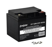 Exegate EX282976RUS Аккумуляторная батарея DT 1240 (12V 40Ah, под болт М5)