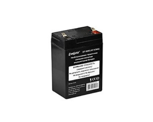 [батареи] Exegate EX282943RUS Аккумуляторная батарея DT 4045 (4V 4.5Ah, клеммы F1)