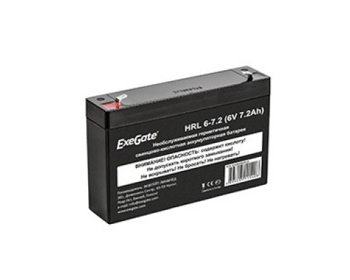 [батареи] Exegate EX282951RUS Аккумуляторная батарея DTM 607 (6V 7Ah, клеммы F1)