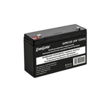Exegate EX282954RUS Аккумуляторная батарея GP6120 (6V 12Ah, клеммы F1)