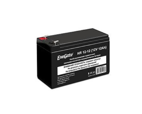 [батареи] Exegate EX282968RUS Аккумуляторная батарея HR 12-12 (12V 12Ah 1251W, клеммы F2)