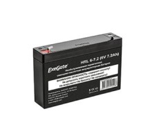 Exegate EX282952RUS Аккумуляторная батарея HRL 6-7.2 (6V 7.2Ah, клеммы F1)