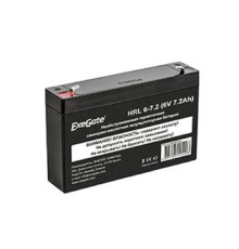 Exegate EX282952RUS Аккумуляторная батарея HRL 6-7.2 (6V 7.2Ah, клеммы F1)