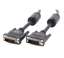Кабель DVI-D dual link Cablexpert CC-DVI2L-BK-10, 25M/25M, 3.0м, CCS, черный, экран, феррит.кольца, 