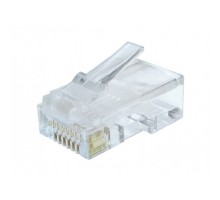 Gembird Вилка RJ-45 (8P8C) универсальная кат.6, контакты 30 микрон (100 шт.) (LC-8P8C-002)