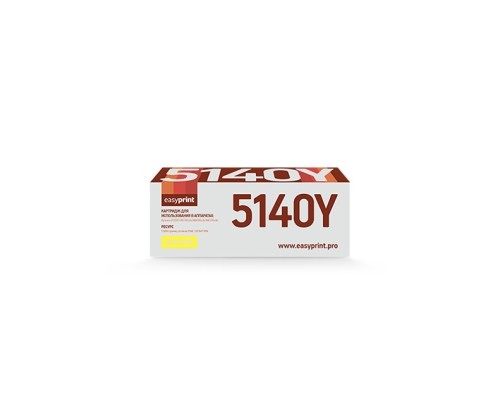 [Расходные материалы] Easyprint TK-5140Y Картридж LK-5140Y для Kyocera ECOSYS M6030cdn/M6530cdn/P6130cdn (5000 стр.) желтый, с чипом