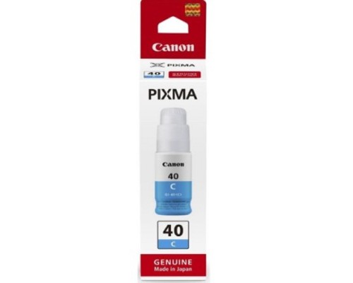 [Расходные материалы] Canon GI-40C 3400C001 картридж струйный для Canon Pixma G5040/G6040, голубой,  70 мл.
