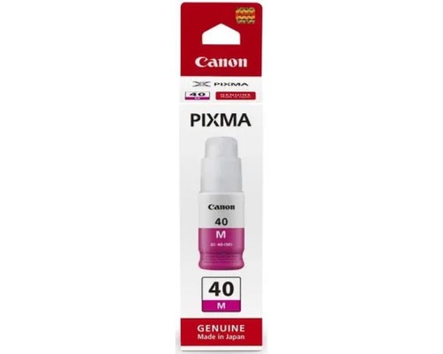 [Расходные материалы] Canon GI-40M 3401C001 картридж струйный для Canon Pixma G5040/G6040, пурпурный,  70 мл.