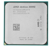 CPU AMD Athlon 3000G OEM  (YD3000C6M2OFH) {3.5GHz, 5MB, 35W, AM4, with Radeon Vega 3 Graphics}