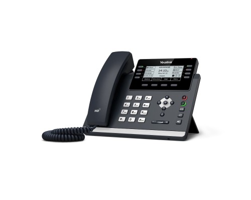 [VoIP-телефон] YEALINK SIP-T43U 12 аккаунтов, 2 порта USB, BLF, PoE, GigE, без БП, шт