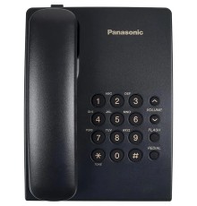 Panasonic KX-TS2350RUB (черный) {повтор номера, регул-ка громкости, кр.на стену}