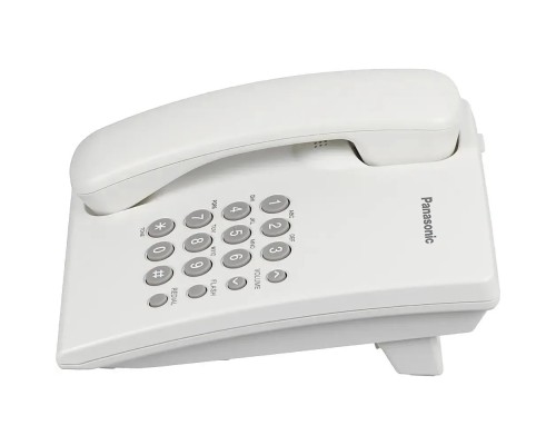 [Телефон] Panasonic KX-TS2350RUW (белый) {повтор номера, регул-ка громкости, кр.на стену}