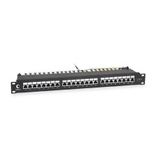Cabeus PL-24-Cat.6-SH-Dual IDC Патч-панель 19