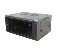 5bites Шкаф телекоммуникационный настенный TC6401-04B 4U / 600*450 / WALL / BLACK
