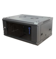 5bites Шкаф телекоммуникационный настенный TC6401-06B 6U / 600*450 / WALL / BLACK