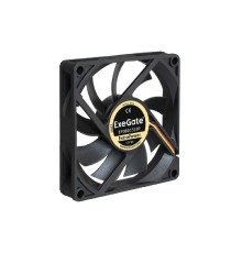 Exegate EX283374RUS Вентилятор ExeGate ExtraPower EP08015S3P, 80x80x15 мм, подшипник скольжения, 3pin, 2500RPM, 26dBA