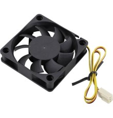 Exegate EX283369RUS Вентилятор ExeGate ExtraSilent ES06015S3P, 60x60x15 мм, подшипник скольжения, 3pin, 2500RPM, 22dBA