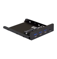 Exegate EX283579RUS Планка USB на переднюю панель ExeGate U3H-623, 3,5