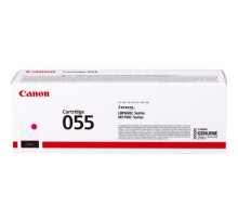 Canon 055 M Тонер-картридж для Canon LBP66x/MF74x, (2100 стр.), пурпурный