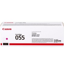 Canon 055 M Тонер-картридж для Canon LBP66x/MF74x, (2100 стр.), пурпурный