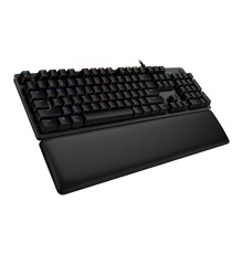 920-009329 Logitech Клавиатура G513 Tactile (GX Brown switches) механическая черный USB Multimedia for gamer LED (подставка для запястий)