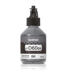 Brother Бутылка с оригинальными чернилами BTD60BK для принтера DCP-T710W, DCP-T510W, DCP-T310. Емкость до 6500 страниц.(BTD60BK)