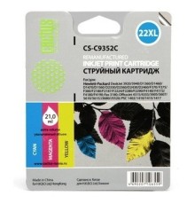 Картридж струйный Cactus CS-C9352C №22XL многоцветный для HP DJ 3920/3940/D1360/D1460/D1470/D1560/D2330/D2360 (18мл)