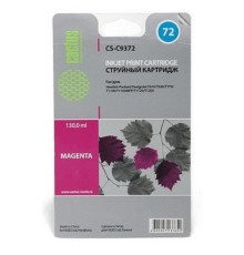 Картридж струйный Cactus CS-C9372 фото пурпурный для HP DJ T610/T620/T770/T1100/T1100/T1120/T1200 (1