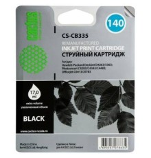 Картридж струйный Cactus CS-CB335 №140 черный для HP DJ D4263/D4363 (17мл)