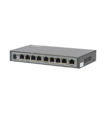 Falcon Eye FE-108E-POE Коммутатор 9 портов 10/100 Мбит/с (IEEE802.3u 100BaseTX) из них 8 c поддержкой PoE (IEEE802.3af) до 15,4Вт на порт (HI POE), Сумма
