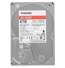 6TB Toshiba P300 (HDWD260UZSVA) {SATA 6.0Gb/s, 5400 rpm, 128Mb buffer, 3.5