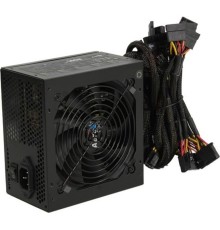 Блок питания Aerocool KCAS PLUS 500W <500W, (20+4+4+4) pin, 2x(6+2) pin, 6xSATA, 4xMolex, 12 см, 80+ Bronze, кабель питания, ATX> RTL